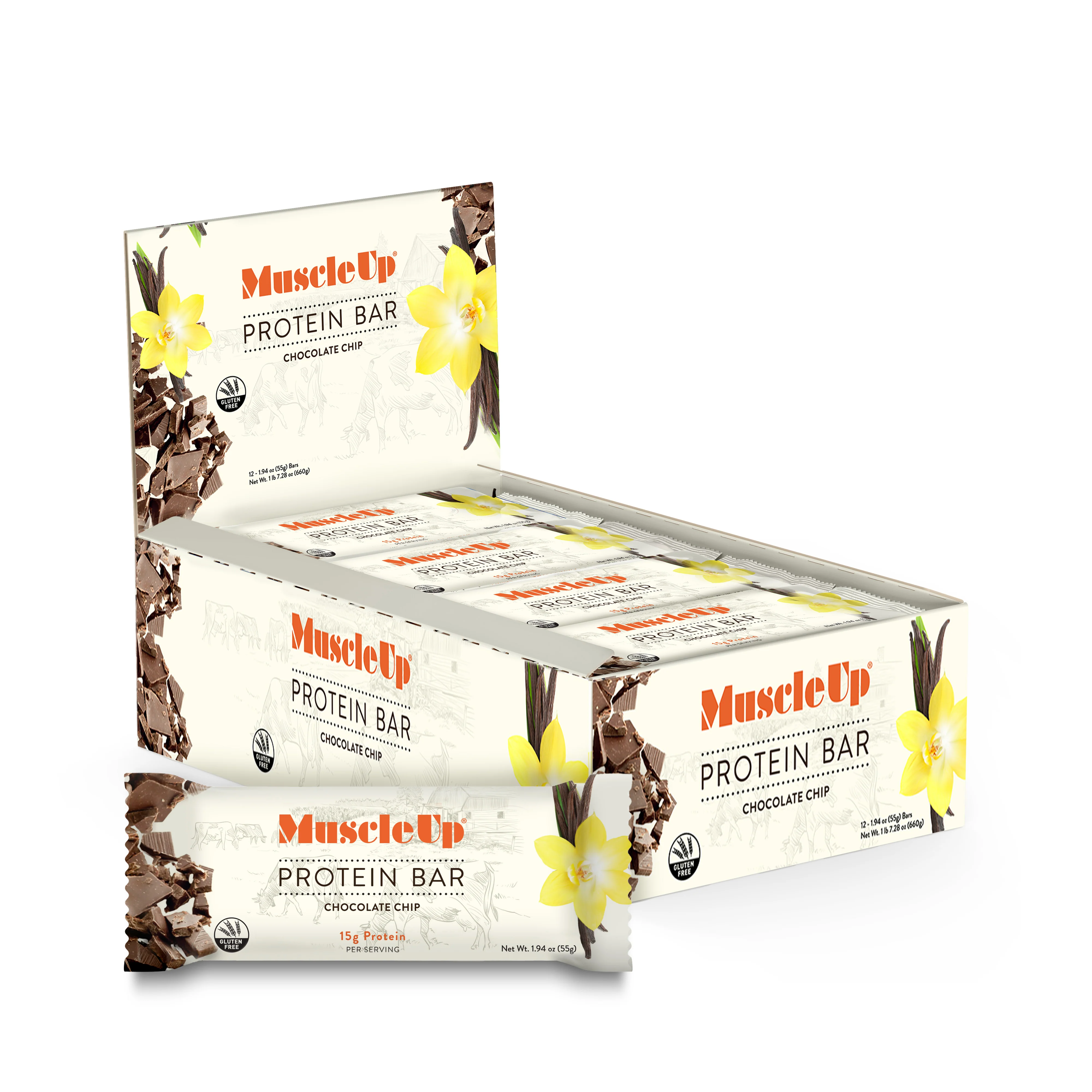 Box of 12 Bars - Chocolate Chip (Wholesale)